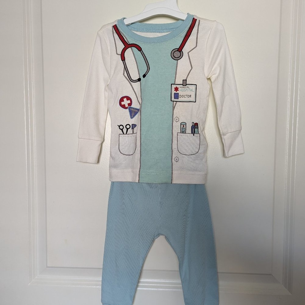 Unisex Doctor Costume Pajama (12-18 mo)